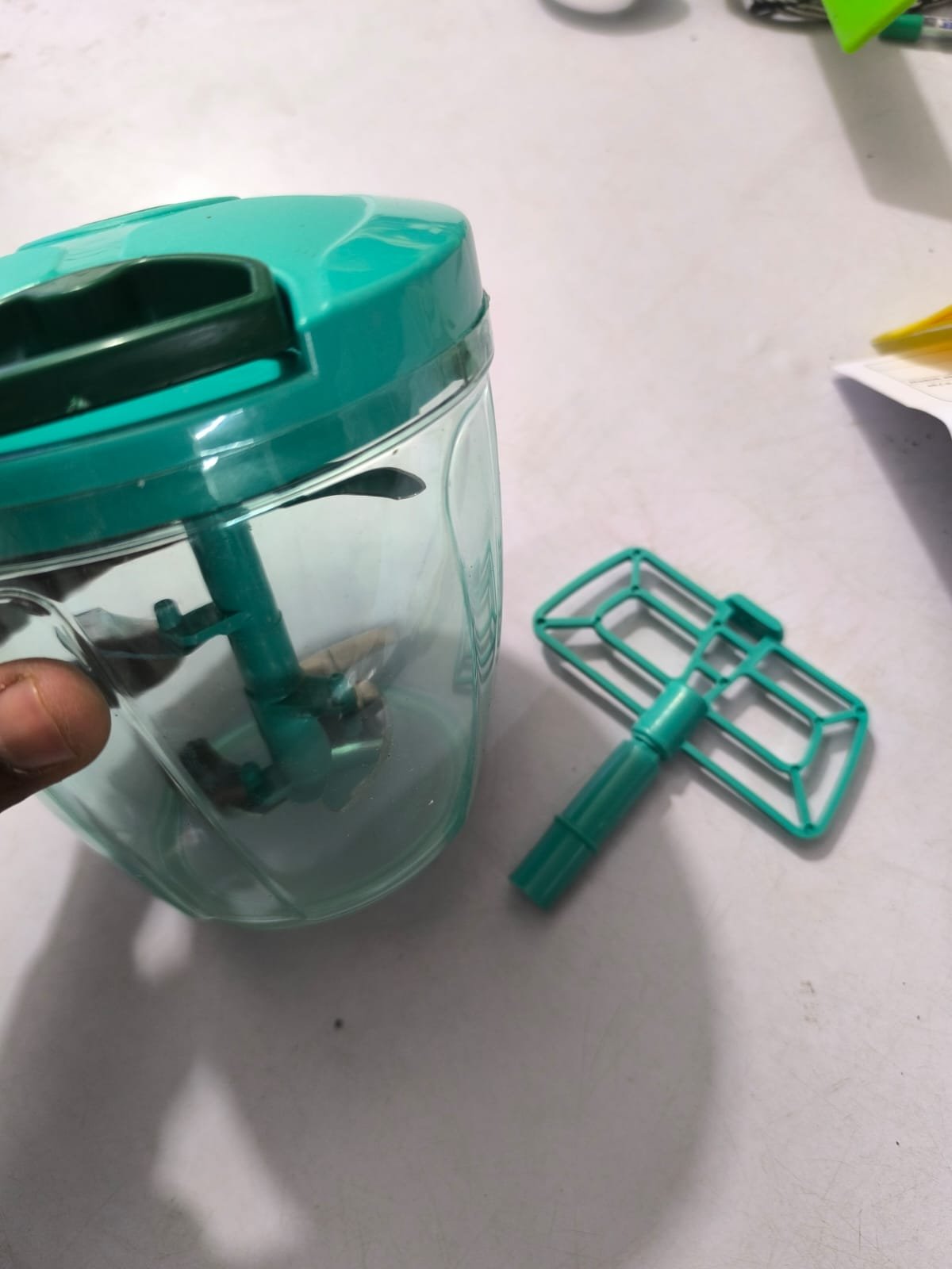 2 in 1 Jumbo Veg. Chopper, 5 Steel Blades 900ml